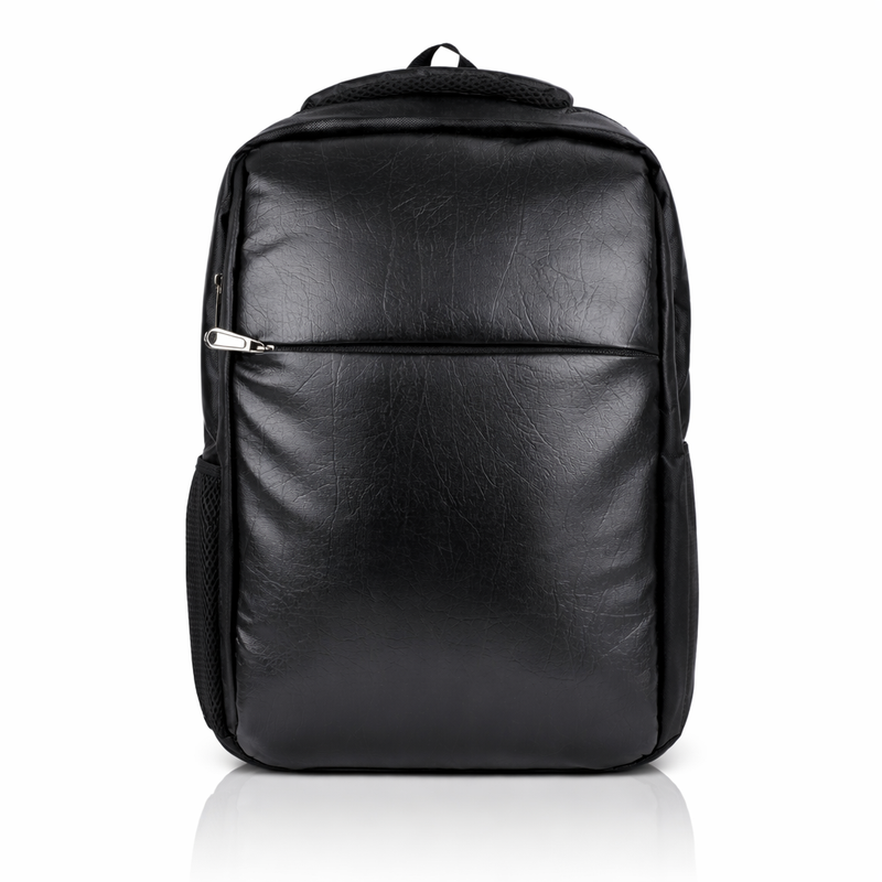 Personalized Leather Bag Black