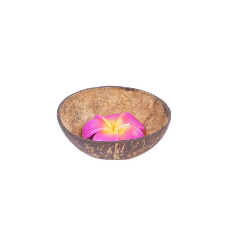 Personalized Coconut Candle Set - Pink