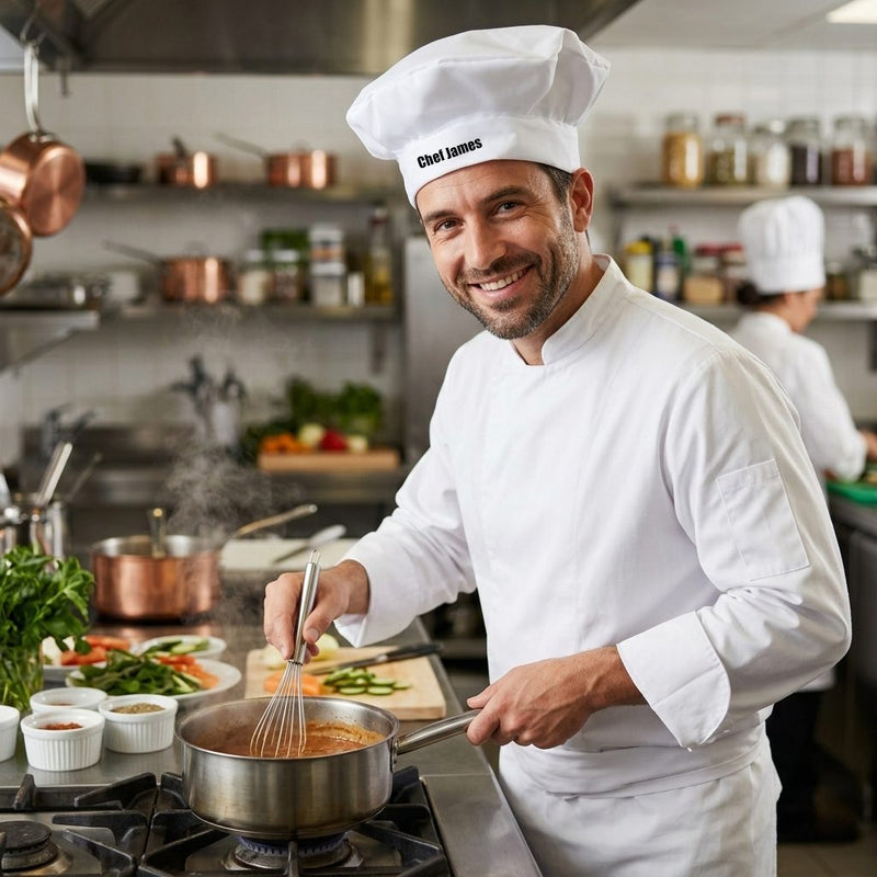 Personalized Chef Hat