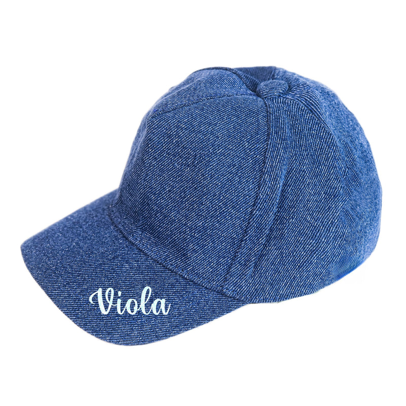 Personalized Denim Cap