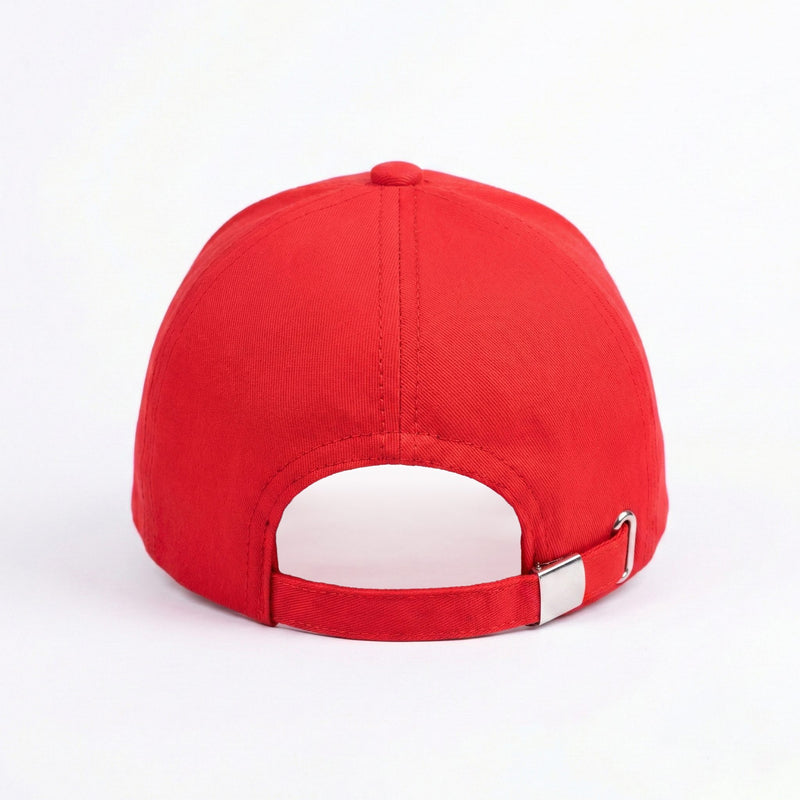 Personalized Personalised Cap Red And Black