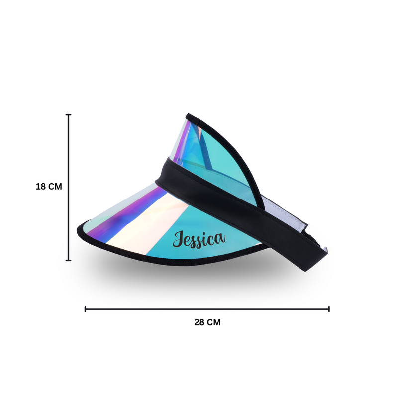 Personalized Visor Hat - Black