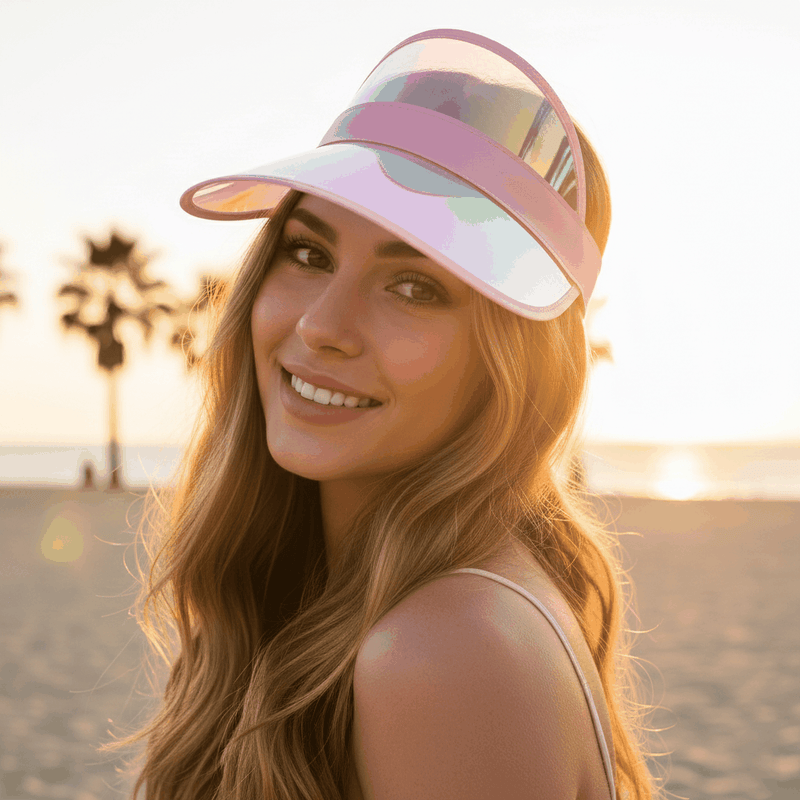 Personalized Visor Hat - Pink