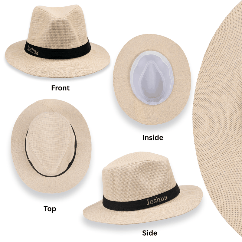 Personalized White Hat