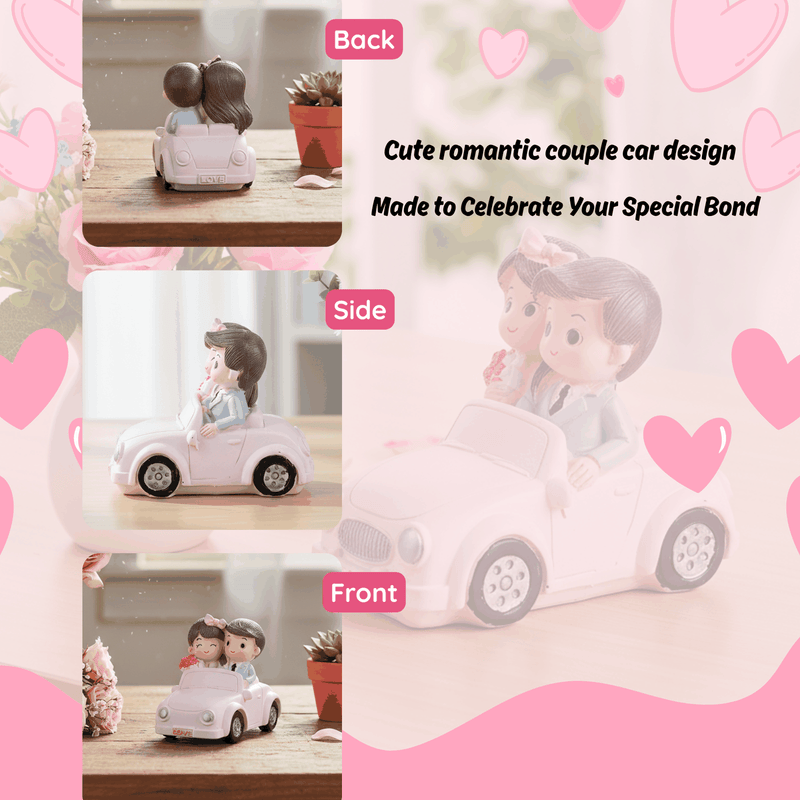 Personalized Couple Car Showpiece