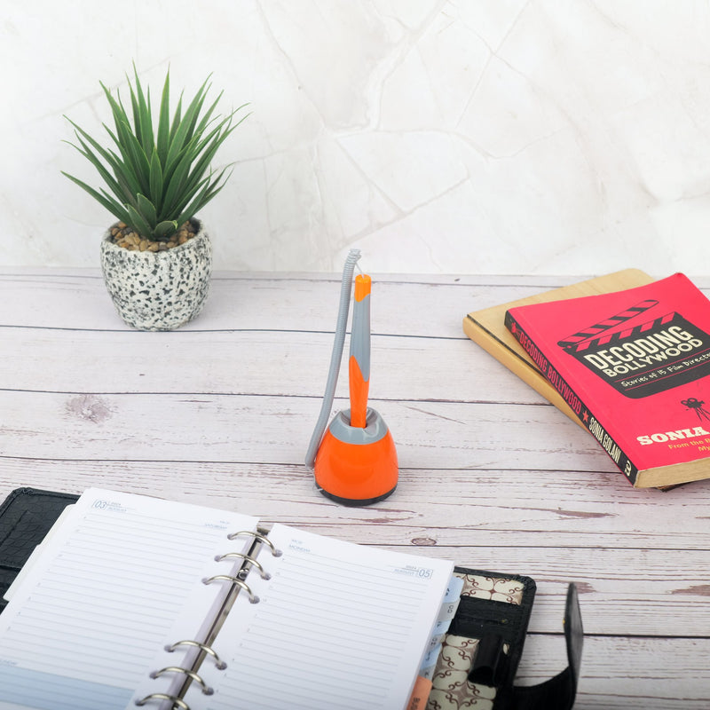 Personalized Desk Accessories - Orange