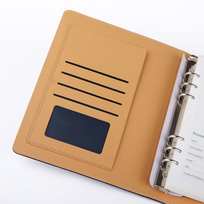 Personalized Black Diary