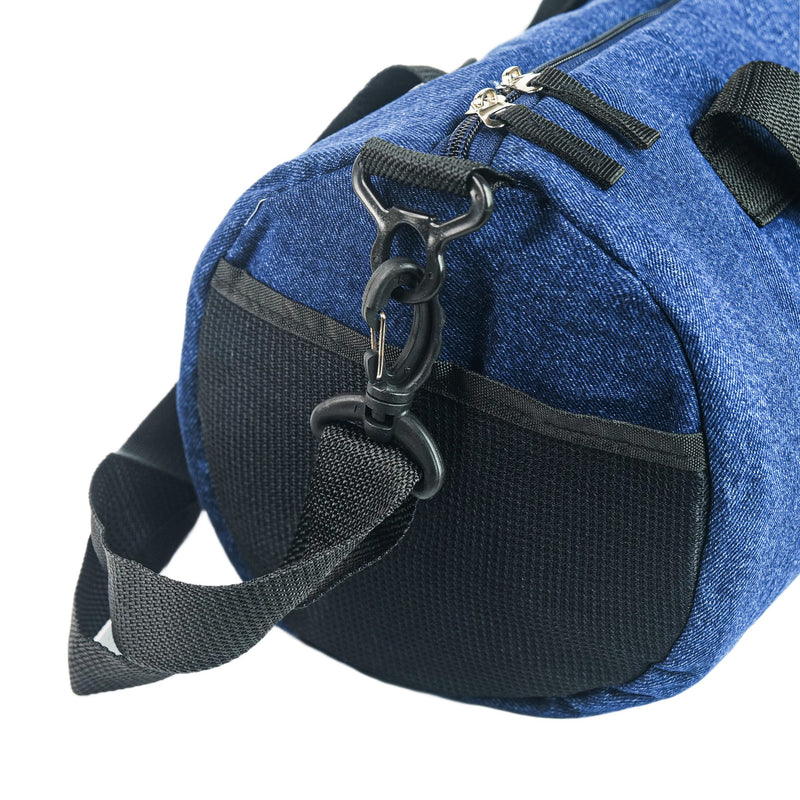 Personalized Denim Duffle Bag
