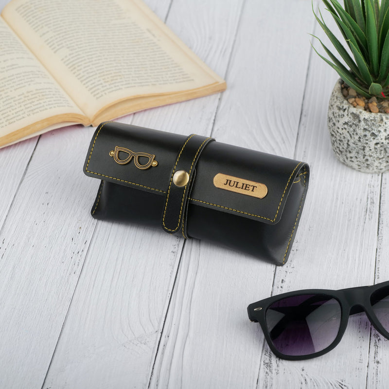 Personalized Eyewear Case - Black