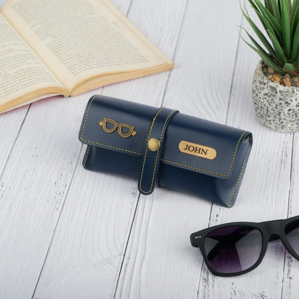 Personalized Eyewear Case - Blue