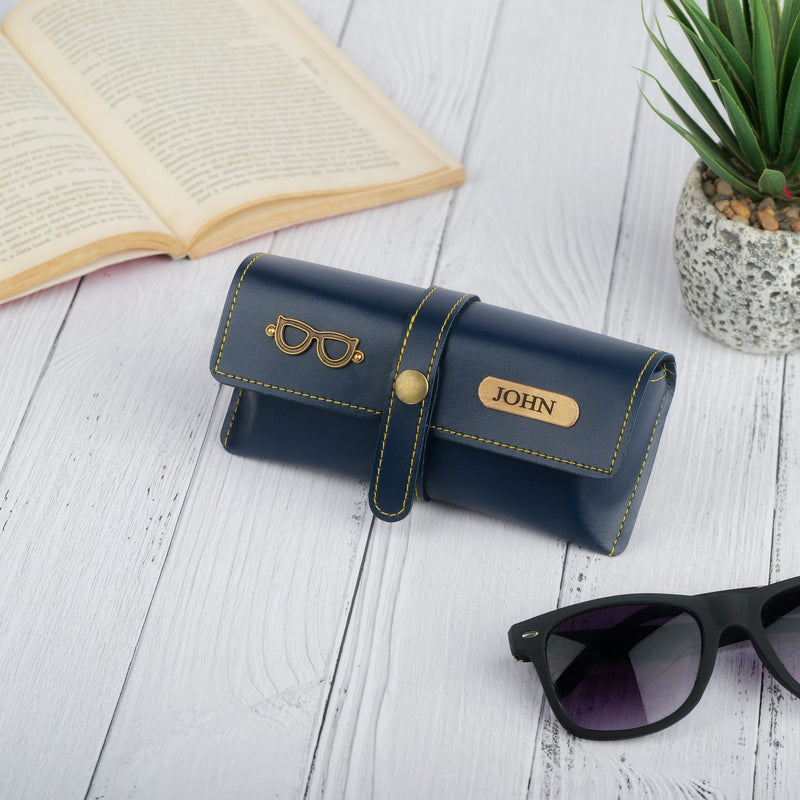 Personalized Eyewear Case - Blue