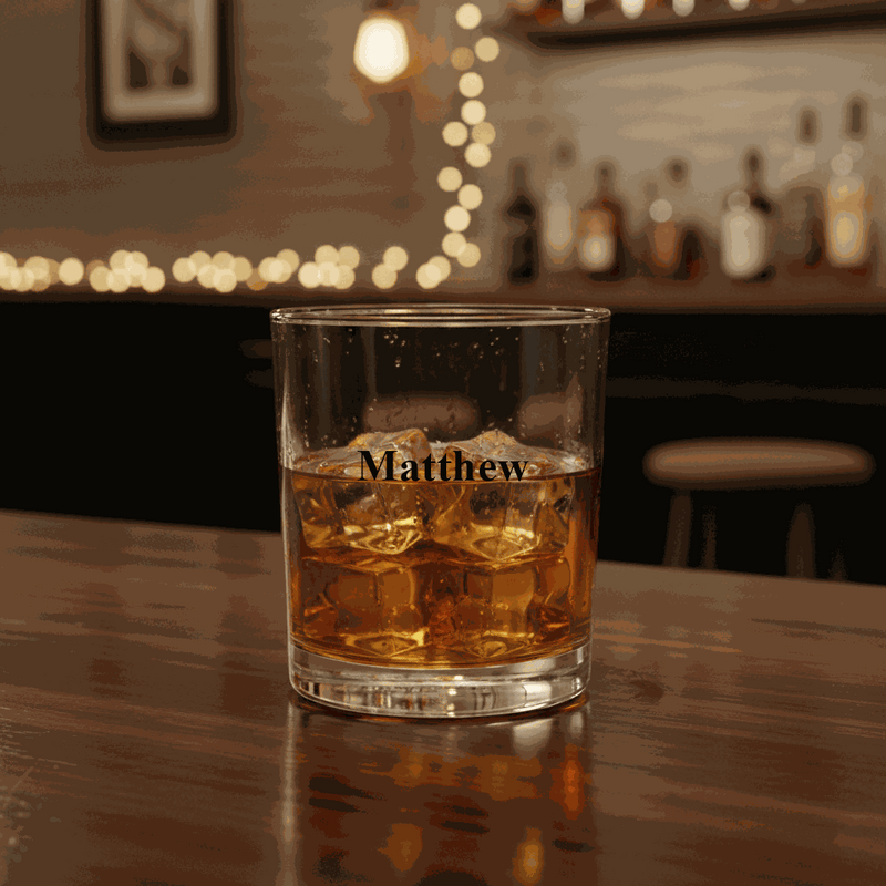 Personalized Whisky Glass