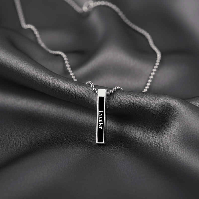 Personalized Silver And Gold Chain