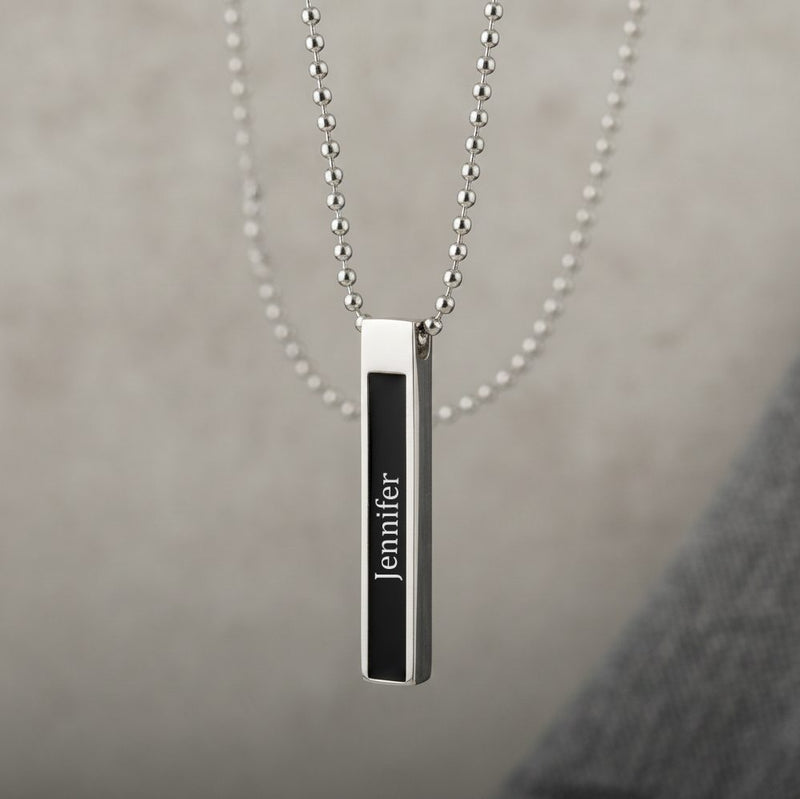Personalized Silver And Gold Chain