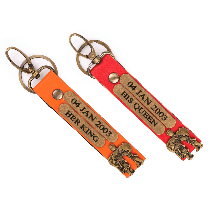 Personalized Couple Keychain Couple Keychain 1