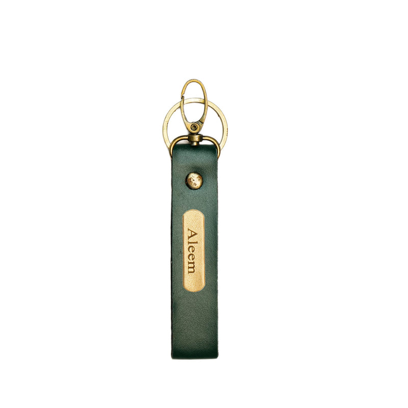 Personalized Keychains - Green