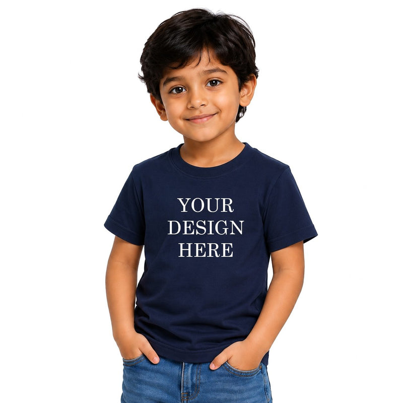 Personalized Kids T-Shirts - Navy Blue