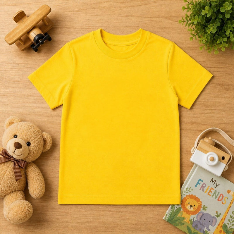 Personalized Kids T-Shirts - Yellow