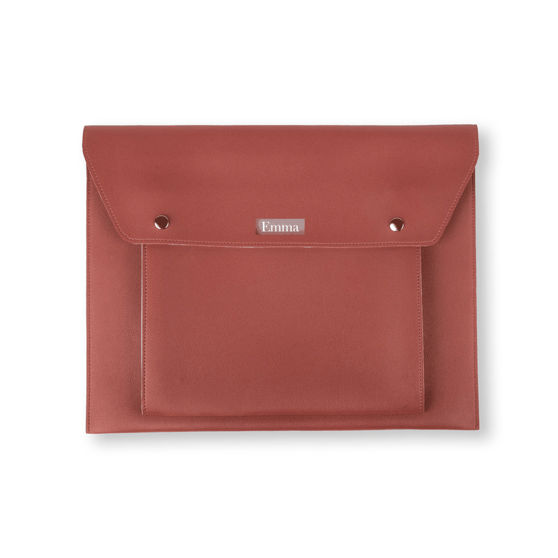 Personalized Folder Bag - Brown