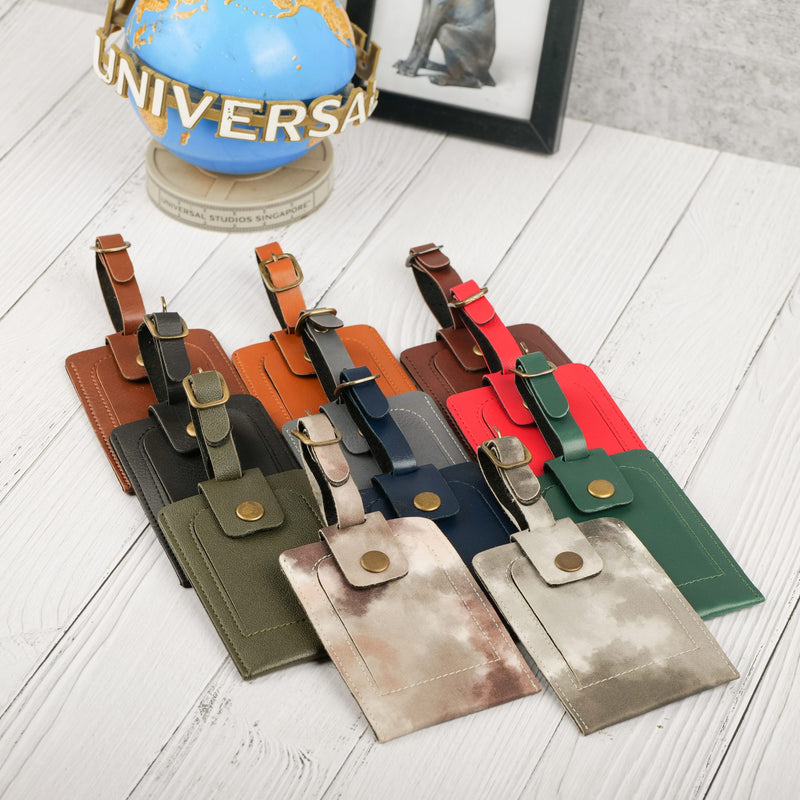 Personalized Luggage Tag - Brown