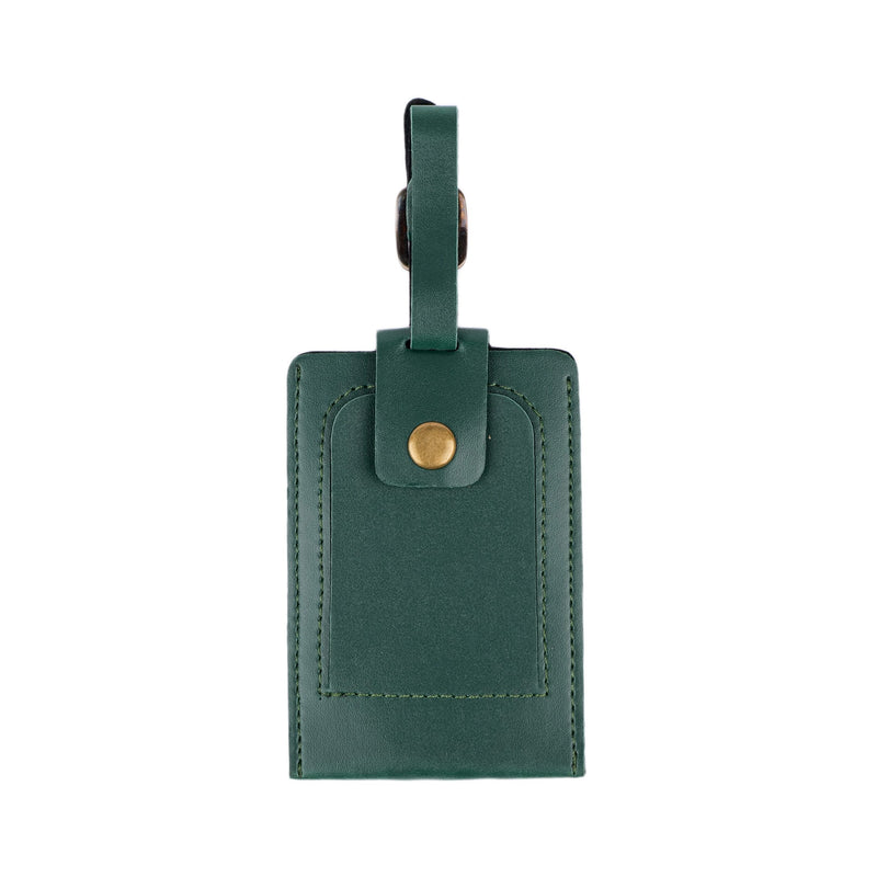 Personalized Luggage Tag - Green