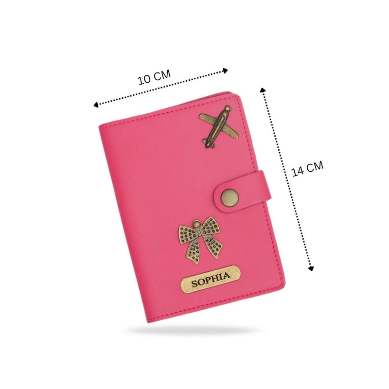 Personalized With Button - Pink