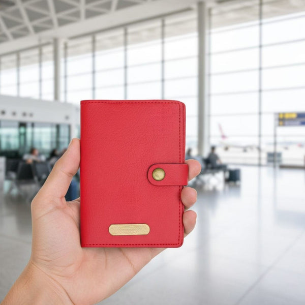 Personalized With Button - Red