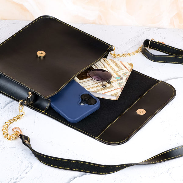 Personalized Sling Bag - Black