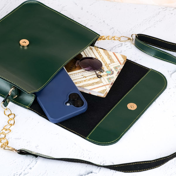 Personalized Sling Bag - Green