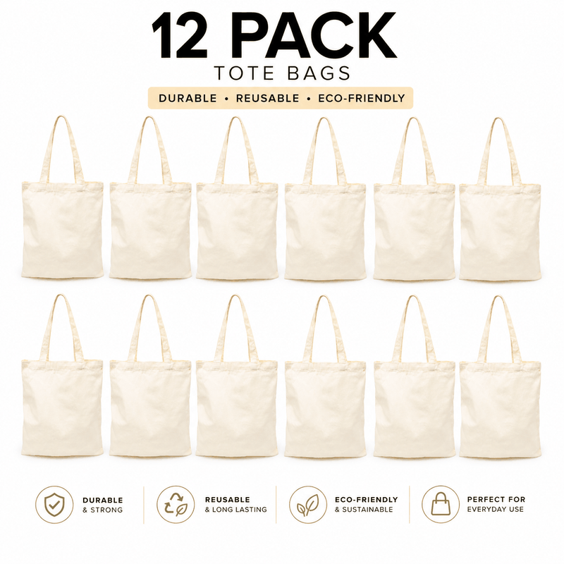 Personalized White Pack Of 12