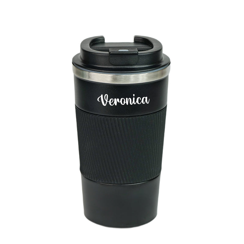 Personalized Black Long Mug