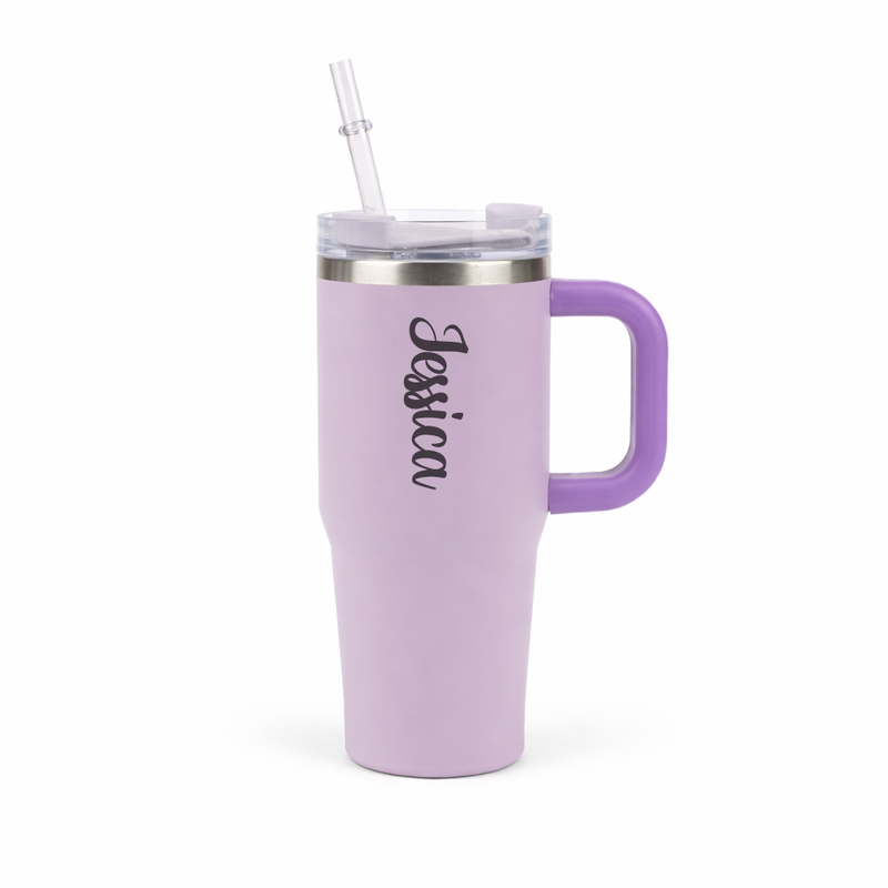 Personalized Mini Tumbler - Purple