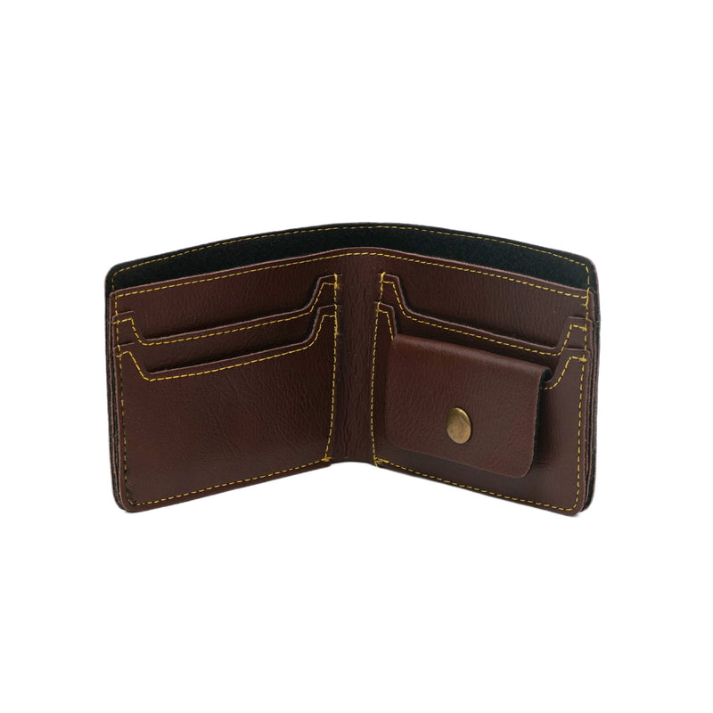 Personalized Mens Wallet - Dark Brown