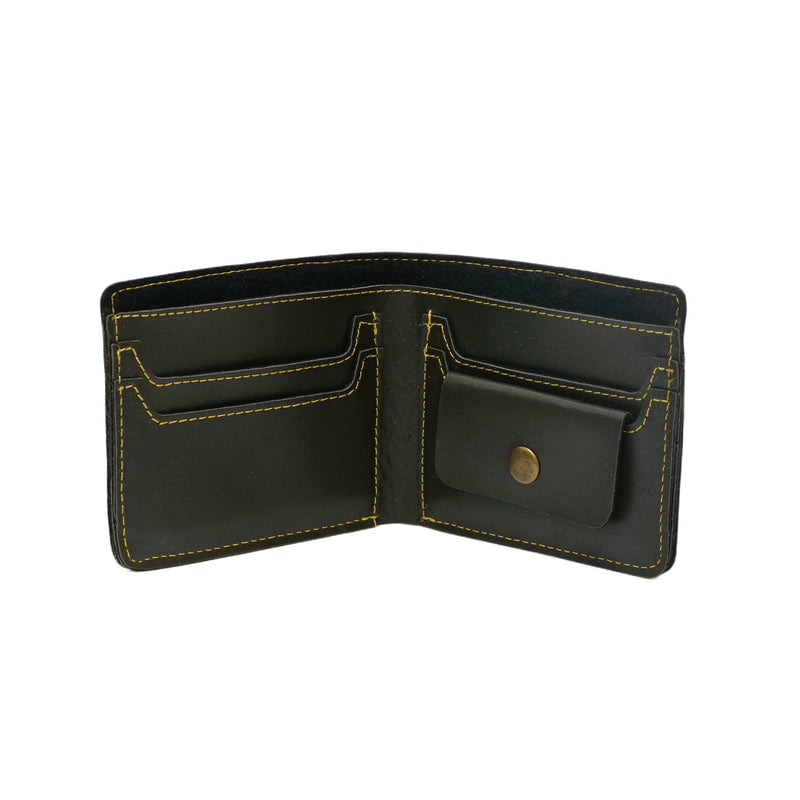 Personalized Mens Wallet - Olive Green