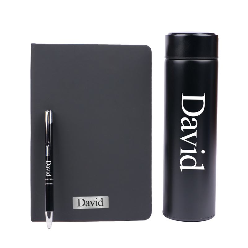 Personalized Bottle Diary Pen Corporate Gift Set