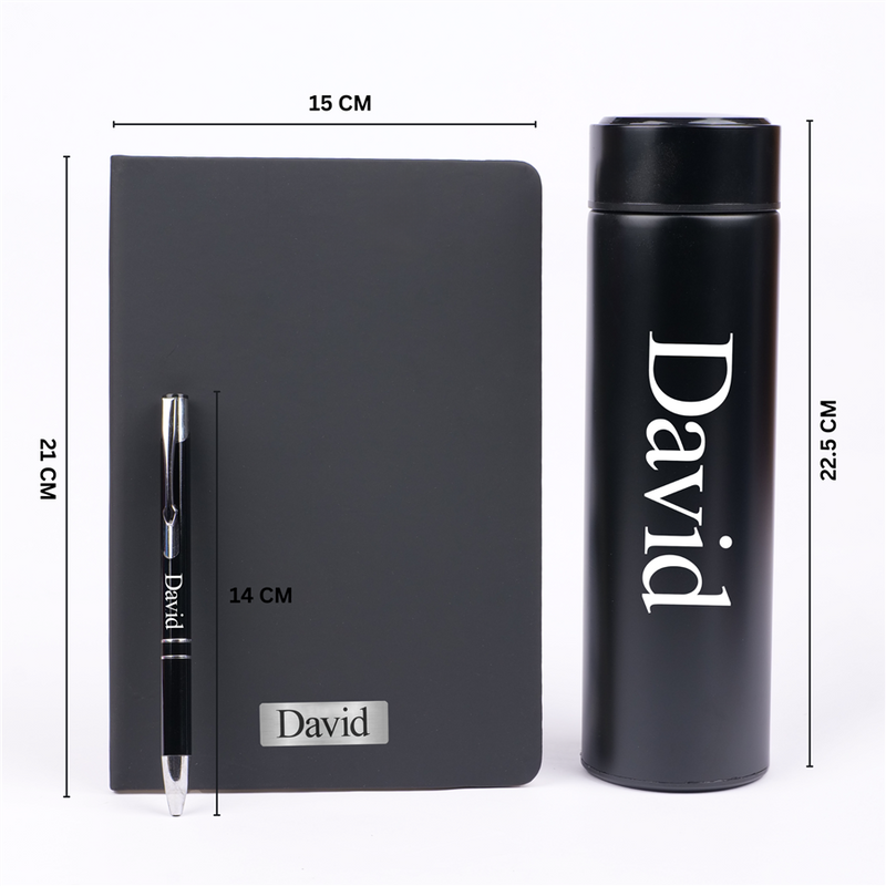 Personalized Bottle Diary Pen Corporate Gift Set