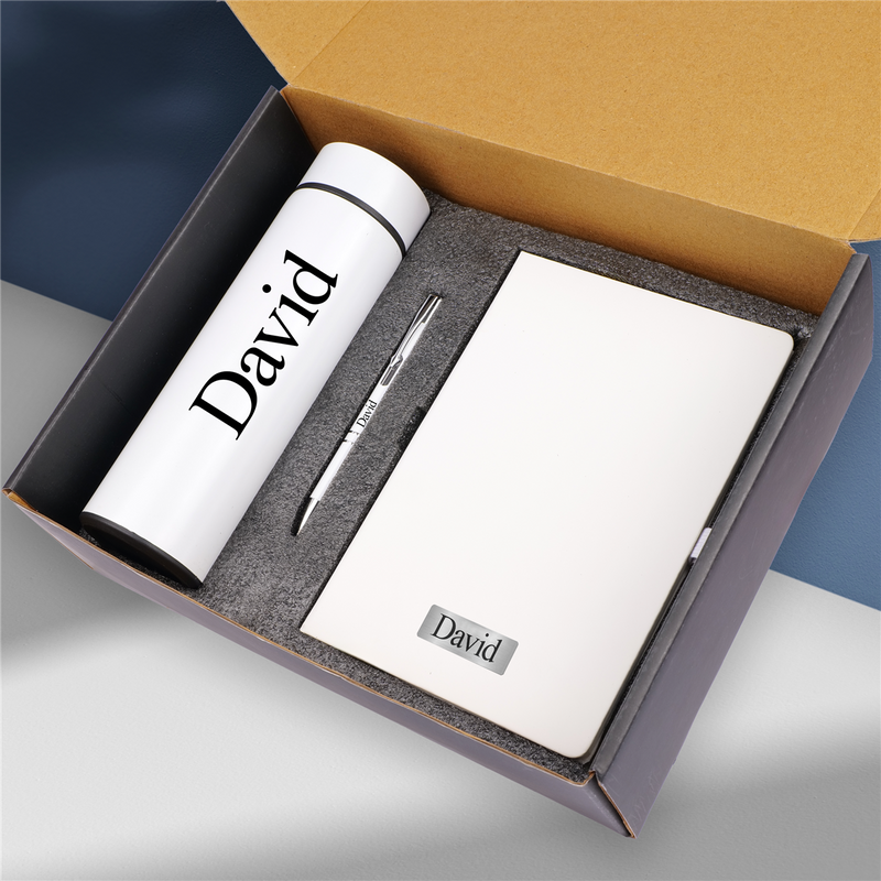 Personalized Bottle Diary Pen Corporate Gift Set