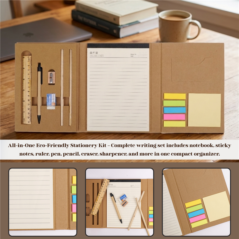 Personalized Brown Diary, Lucky Tree and Tumbler Gift Set