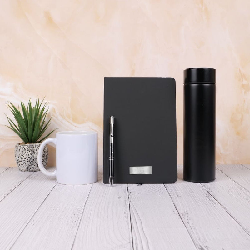 Personalized Diary, Pen, Bottle and Coffee Mug Corporate Gift Set