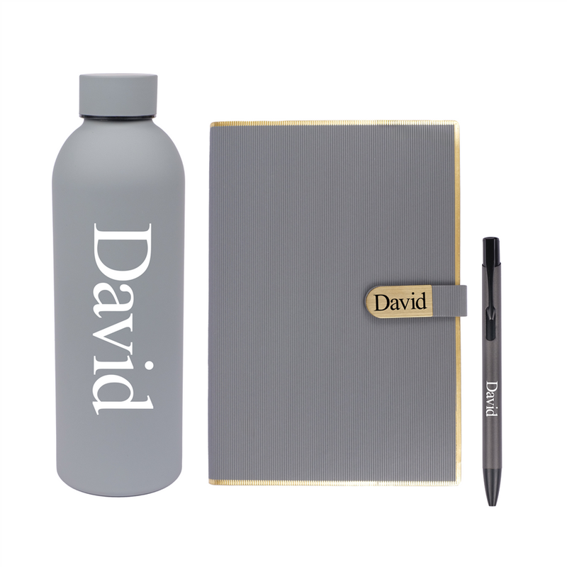Personalized Diary Pen Bottle Corporate Gift Set