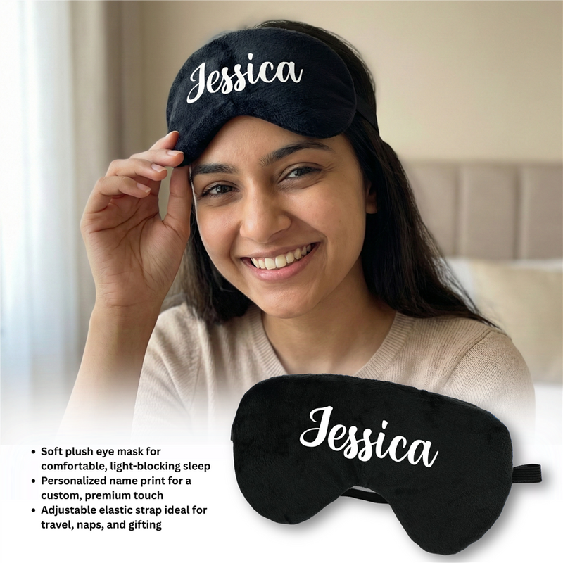 Personalized Luxury Travel Gift Set (Hat, Bottle, Passport Cover, Eyemask & Pillow)