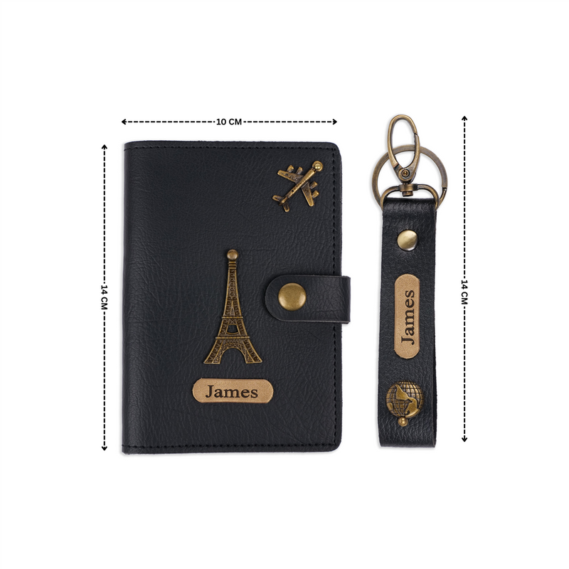 Personalized Passport Cover and Keychain