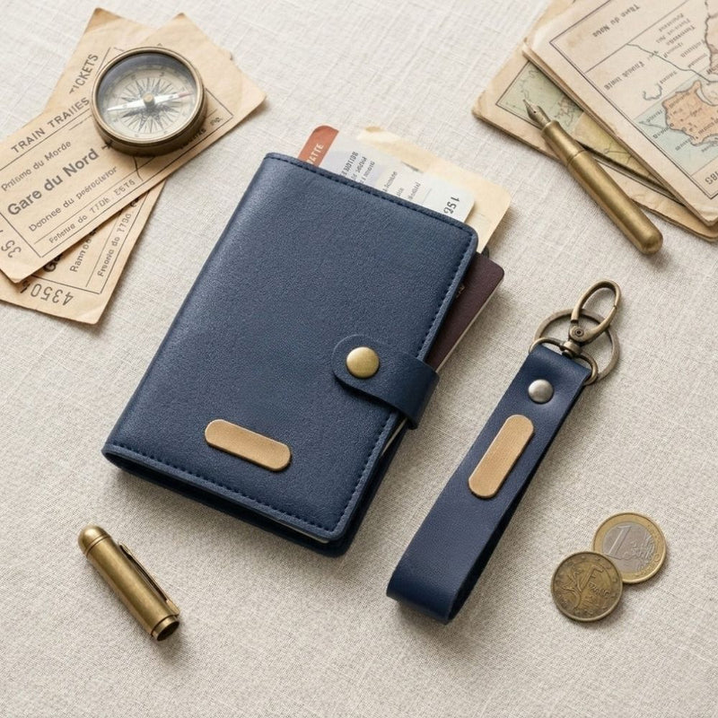 Personalized Passport Cover and Keychain
