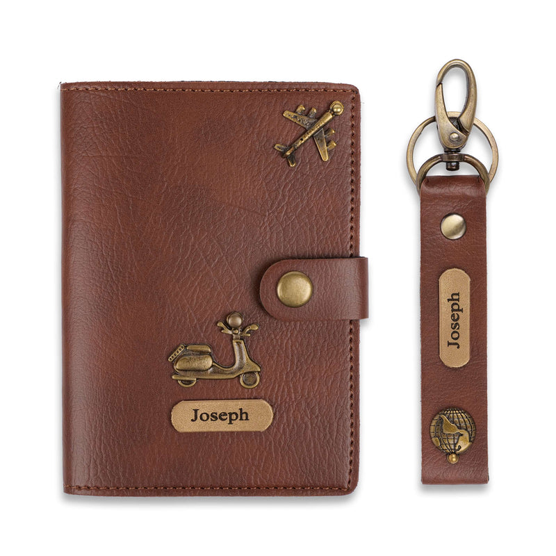 Personalized Passport Cover and Keychain