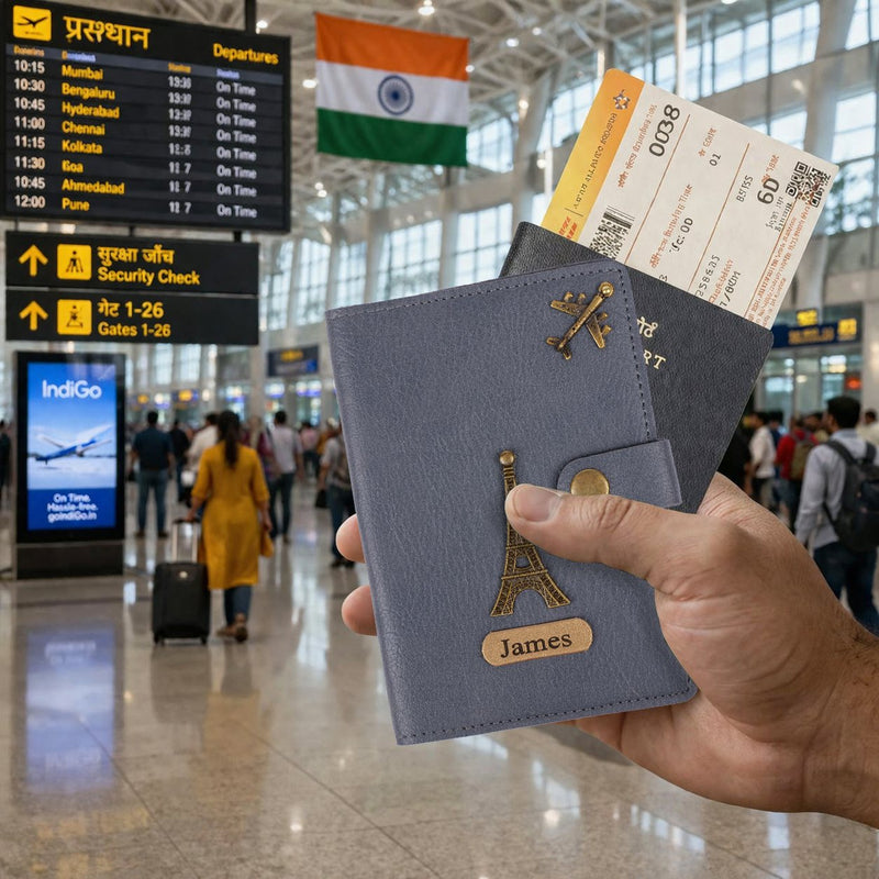 Personalized Passport Cover and Keychain