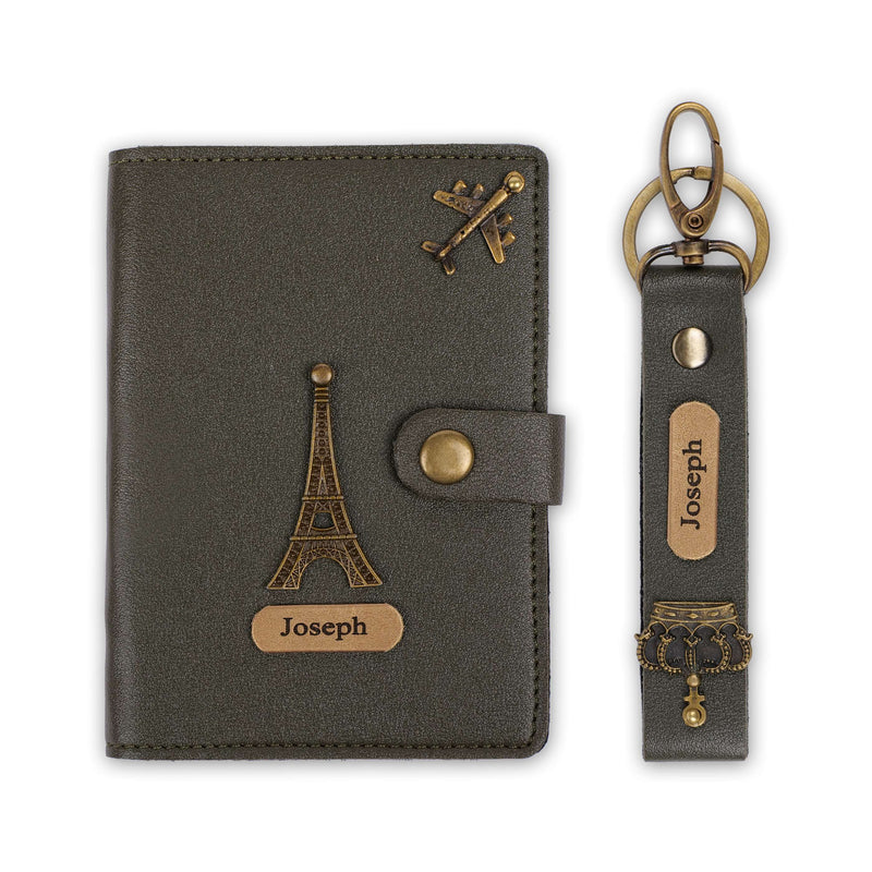 Personalized Passport Cover and Keychain