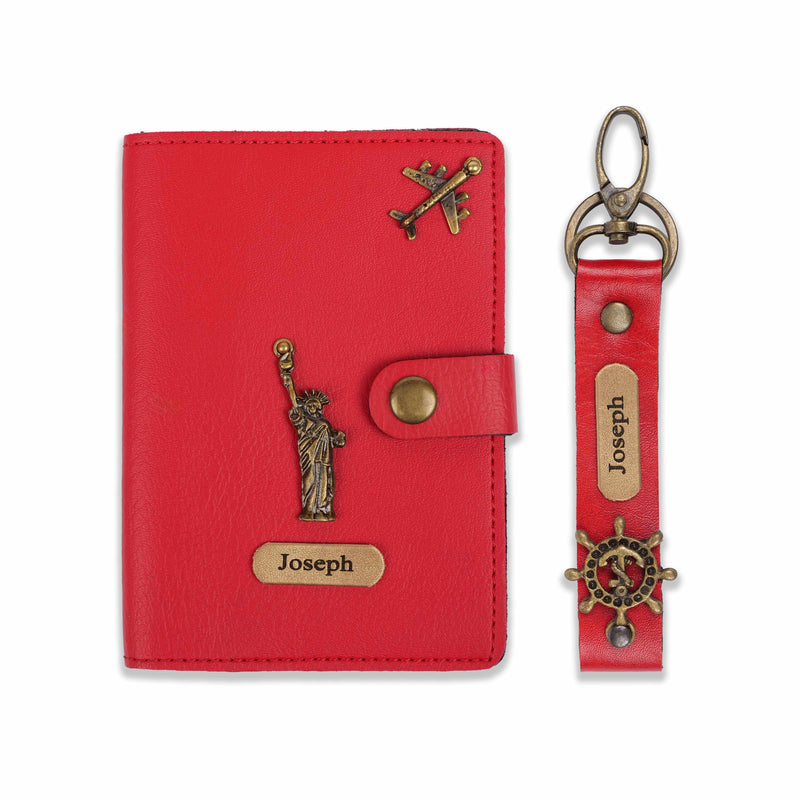 Personalized Passport Cover and Keychain
