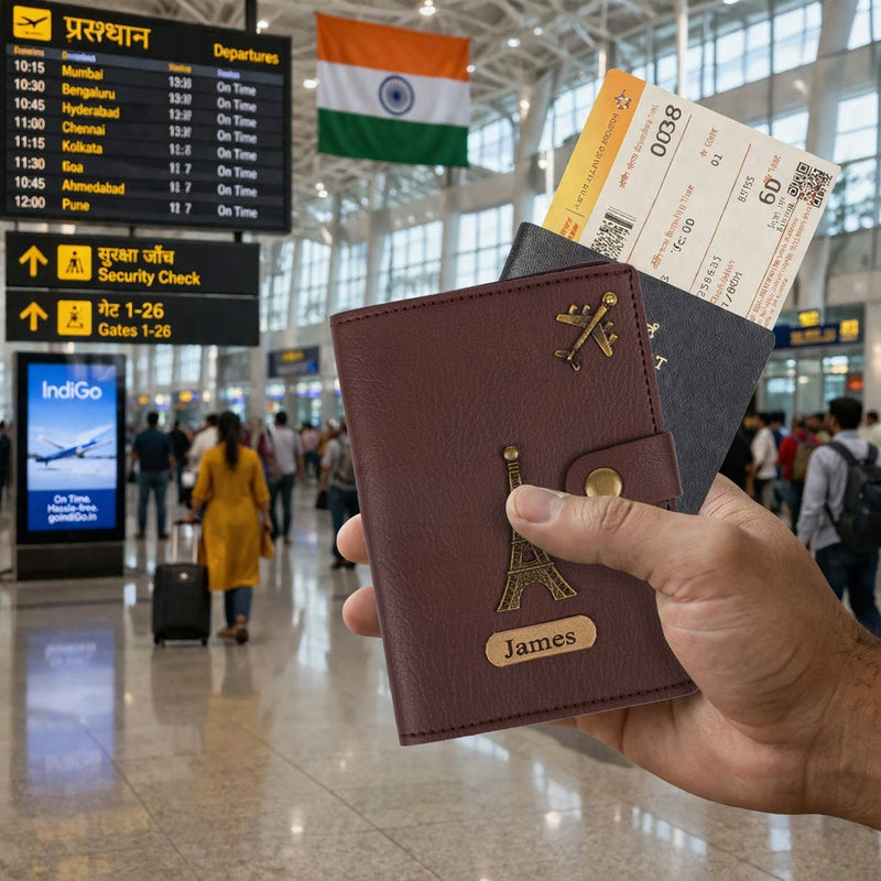 Personalized Passport Cover and Keychain