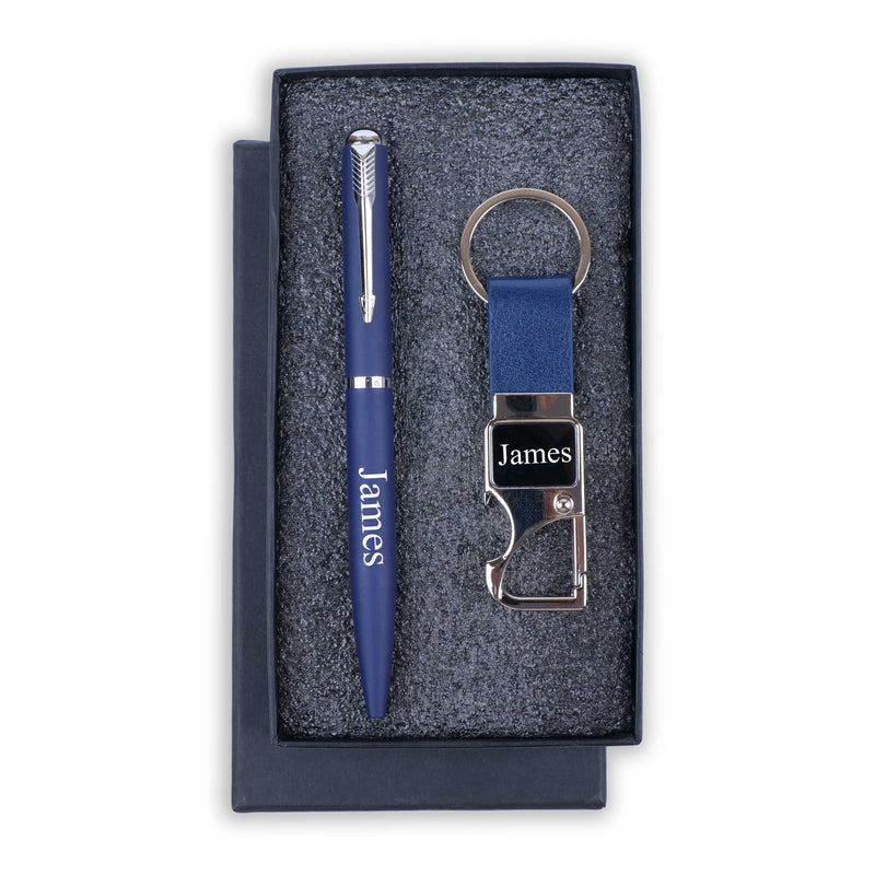 Personalized Pen Keychain Combo
