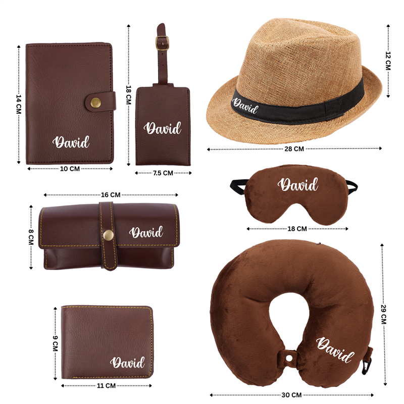 Personalized Travel Set 7-in-1 and 5-in-1